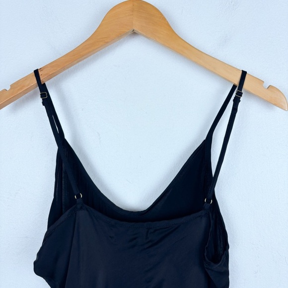 Natalie Martin Black Slip Dress Sz M - Picture 5 of 7